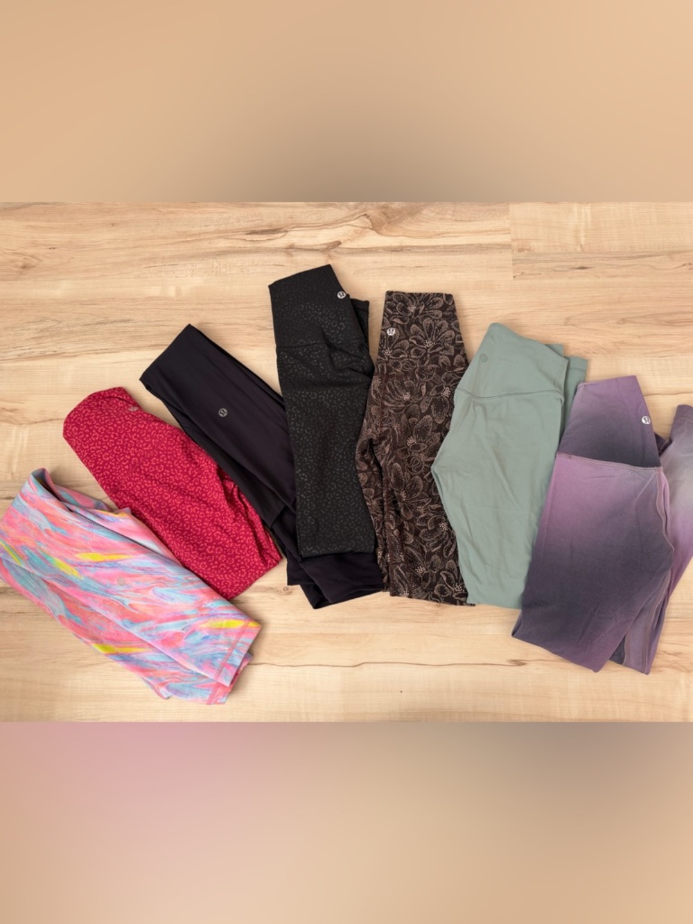 Lululemon leggings Align & Wunder train leggings bundle 7 pairs  25”